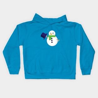 Gentlesnowman Kids Hoodie